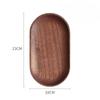 Solid Wood Serving Tray Small and Compact Fruit Platter Household Coffee Afternoon Tea Tray Simple Kitchen Bread Dim Sum Plate