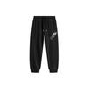 Трикотажные брюки Jogger с логотипом и завязками, мужские, черные 681272-01