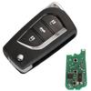 Jingyuqin Upgrade Remote Car Key 434Mhz Toy47 4d66 Chip For Toyota Yaris Avensis Corolla Carina ETC Control P/N:89071-05010  ...