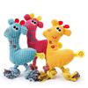 Dog Cat Toys Plush Sound Squeaker Rope Chew Animal Puppy Toys for Cat SqueakyWGLIL1538a