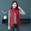 Зимний женский пуховый хлопковый жилет с воротником-стойкой, хлопковый жилет, короткий жилет