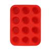 Силиконовая форма для кексов, 12 чашек, противень для кексов, антипригарные силиконовые формы для выпечки, для приготовления кексов, шоколадных кексов, хлеба, тарталеток