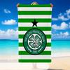 Quick Dry Beach Towel Celtic FC Pattern, Lightweight Absorbent Towel for Pool Beach Vacation Use