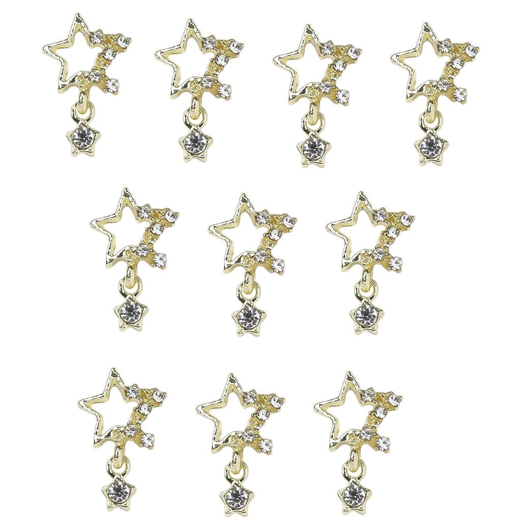 10 шт. сверкающих стразов для дизайна ногтей, стразы, наклейки для ногтей, подвески для дизайна ногтей, украшения для дизайна ногтей невесты