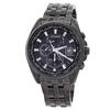 Perpetual Alarm Chronograph Quartz Black Dial Watch Men's AT9127-80E