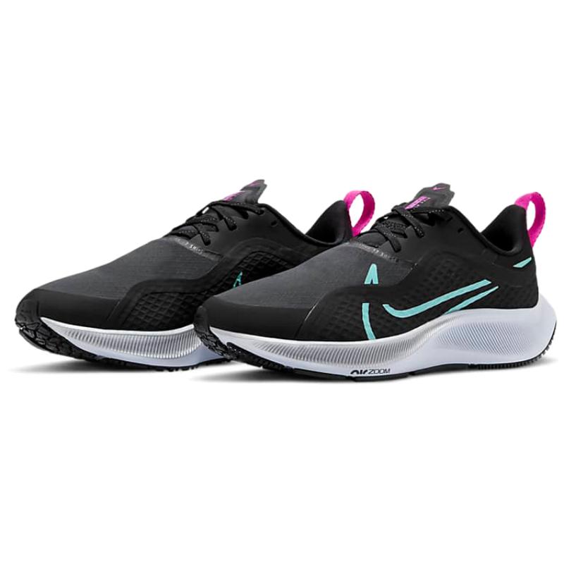 Nike Женские кроссовки Air Zoom Pegasus 37 Shield Черный/Аврора Зеленый CQ8639-003