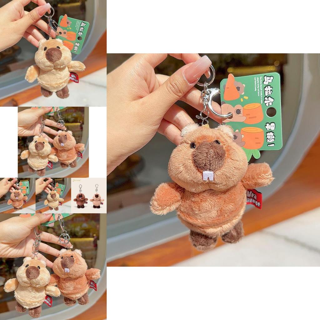 Плюшевый брелок Сурок Уральский с мягкой вышивкой Для детей и коллекционеров