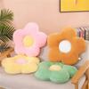 2025 New Flower Plush Shape Pillow Cushion Office Sunflower Cushions Solid Color Home Supplies for Girls Baby Home Decor Gift
