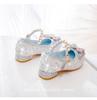 Girls' Princess Butterfly Crystal High Heel Shoes - Spring & Autumn Fashion Leather