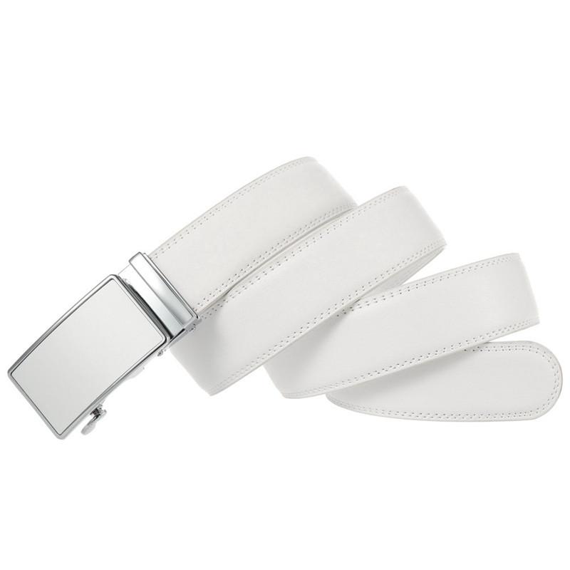 Hi Men's Leather Belt Luxury Designer Belts Men High Quality Male Metal Buckle Belt