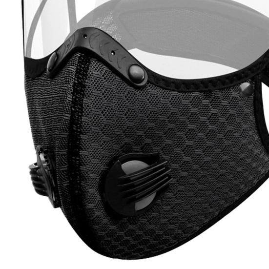 Face Shield with Anti-fog Lens Filter Washable Reusable Unisex Summer Cycling Sport Eye