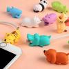 Cartoon Animal Dream Bite Cable Data Protector Dog Cat Shaper Winder Organizer for Phone Data Line