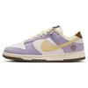Женские кроссовки Dunk Low Premium Lilac Bloom Фиолетовые нежно-желтые паруса FB7910-500