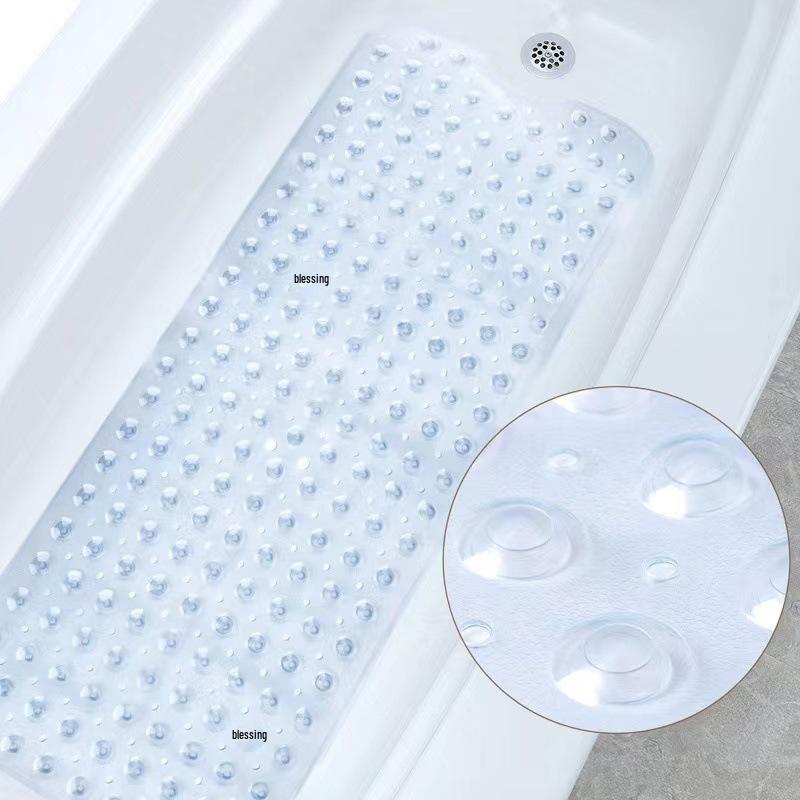 Eco-Friendly Non-Slip Bathtub Mat with Suction Cups for Bathroom Safety - Free Delivery