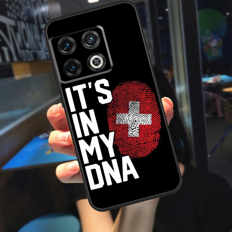 Switzerland Swiss Flag Funda For OnePlus 10T 8T 9RT 12 13 13R 11 9 10 Pro OnePlus Nord 4 CE 2 3 Lite N20 N30 Case
