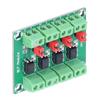 Voltage Control Adapter Module 4 Road 817 Optocoupler Anti Interference Photoelectric Isolation Modu