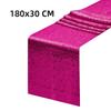 Glitter Long Tablecloth Metallic Dining Table Decoration Table Runner  Event Party Decoration