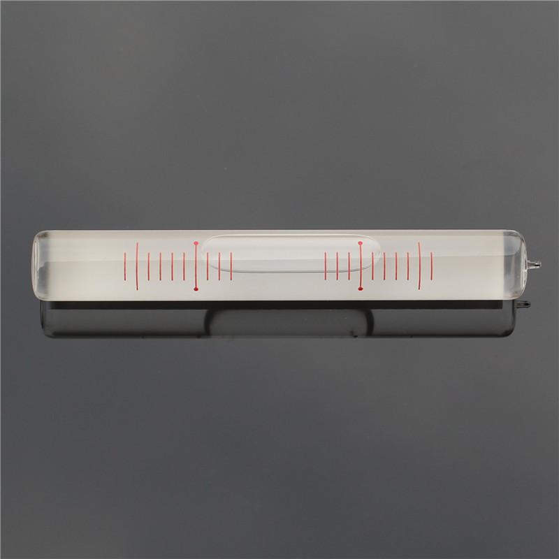 Высокоточный многоспецификационный стеклянный трубчатый горизонтальный пузырьковый цилиндрический уровень пузырьковая полоска нивелировочный диаметр 12 мм