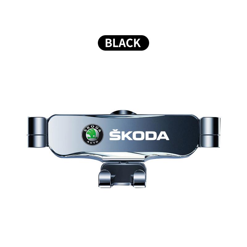 bqfhy4 Car Air Outlet Mount Clip Interior Car Phone Holder For Skoda Octavia MK2 MK 2 3 A5 A7 A8 Fabia Karoq Superb Rapid Kamiq Scala