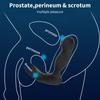 Male Prostate Massage Vibrator Rotation Beads Anal Plug Vibrator Silicone Delay Ejaculation Male Masturbator Sex Toys for Men