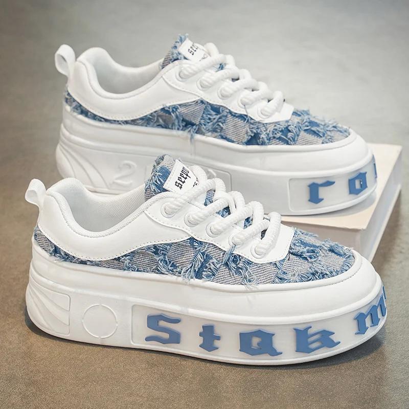 Новые мужские дизайнерские модные дышащие спортивные кроссовки для увеличения роста, легкие и удобные мужские туфли 39-44