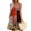 Womens Summer Dresses Loose  Sleeveless Sundresses Dress With Pockets