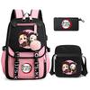 Ghost Extermination Surrounding Animation Backpack Campus Trend Primary And Secondary School Students Schoolbag Pencil Bag Shoulder Bag