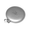 CIEUIS 180ML Pure Titanium Round Mini Portable Wine Pot for Outdoor Use
