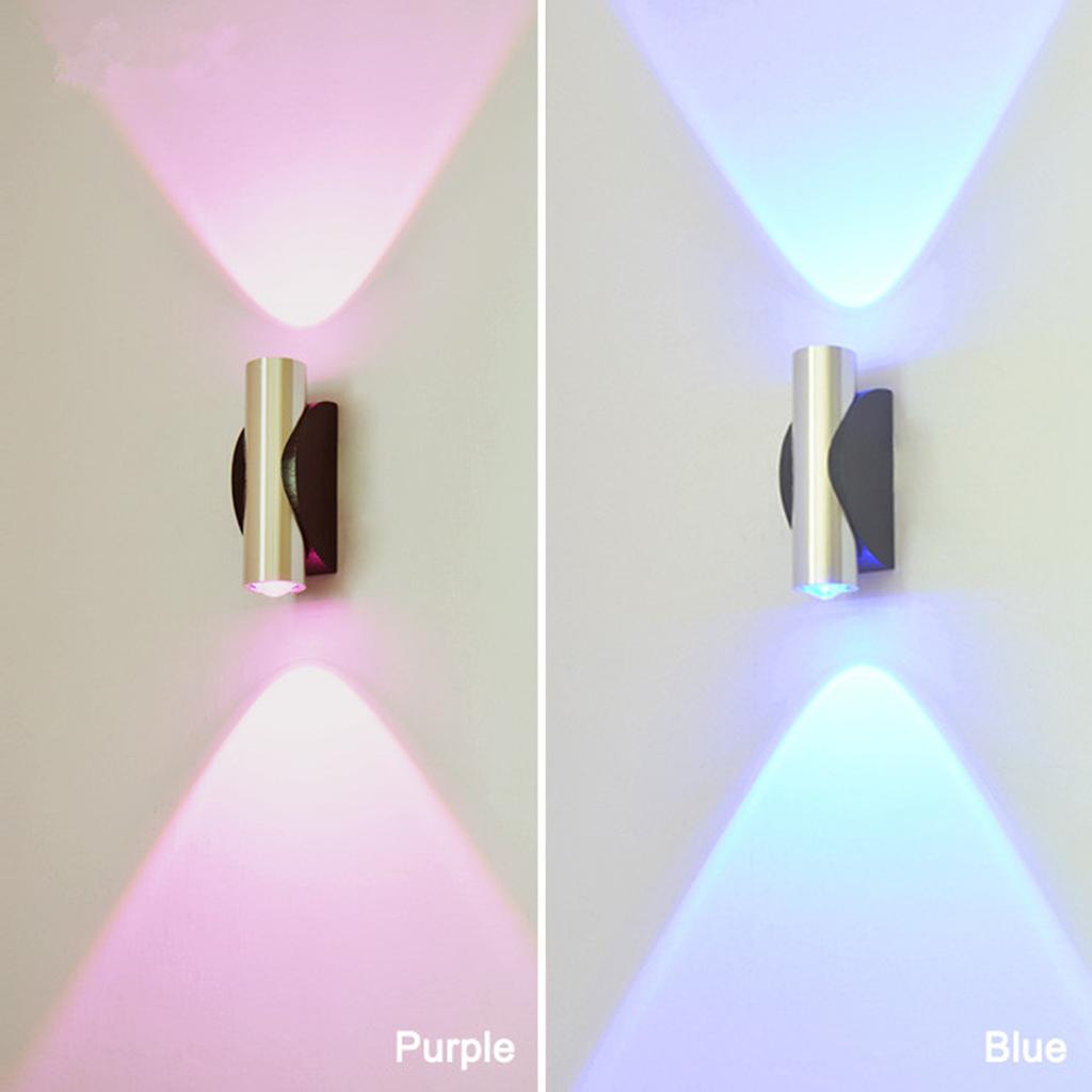 Светодиодный двухголовый домашний бар, потолок, стена, дверь, украшение 85-265 В, подвесной алюминиевый внутренний настенный светильник