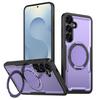 Вращающийся на 360 градусов прочный магнитный чехол из ТПУ для Samsung Galaxy S25 Ultra S24 Plus S23 A17 A07 противоударная подставка тонкая накладка