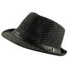 One Limitation CP412 Stylish Soft Fedora Hat for Sun and (Black) - Protection, Outdoor, Travel, Men's, Women's