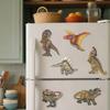 Dinosaur Refrigerator Magnet Photo Memo Notes Holder Home Office Kitchen Whiteboard Locker Fridge Prehistoric Creature