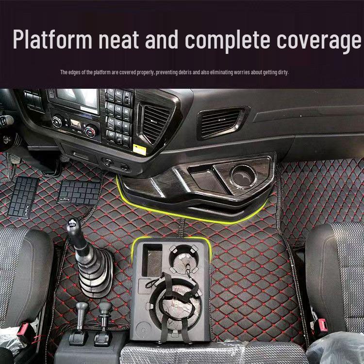 Универсальные автомобильные коврики для грузовиков MANTGX и Volvo FH с полным покрытием