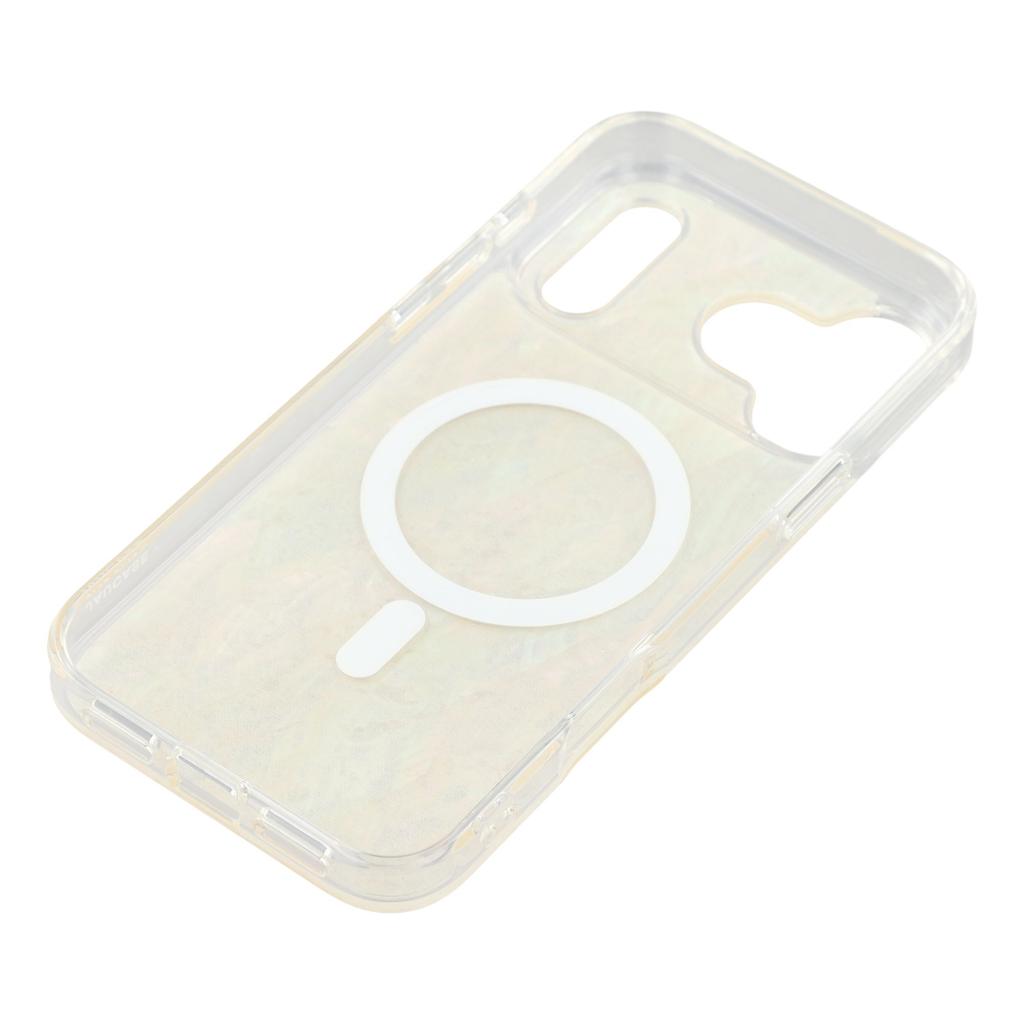 JAUCASE For iPhone 17 Pro Max Magnetic Case Natural Seashell Design TPU Phone Back Cover