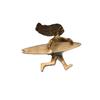 Surfing Girl Brooch