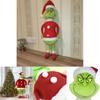 Grinch Plush Toy Christmas Decor Soft Filled Animal For Kids Gift