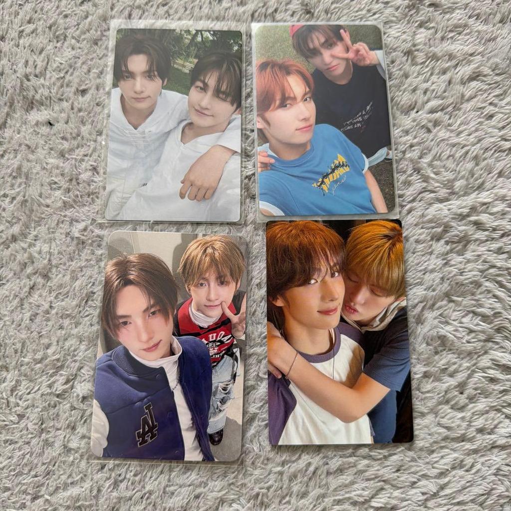 Used Hunjeran TWS Nice to meet you Unit photocard Youngjae Jihoon