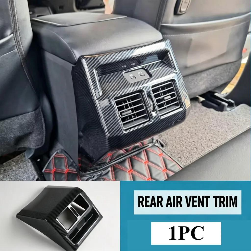 For Toyota Hilux 2026: ABS Carbon Fiber Interior Trim Kit - Full Cabin Overlay Set, Peel & Stick Durable