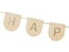 Baner Filcowy Happy Birthday Girl, Różowy, 3M