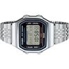 Часы - CASIO - ABL-100WE-1AEF - Нержавеющая сталь - Цифровые - Прямоугольные