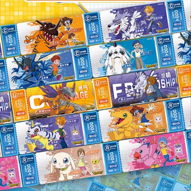 Digital monster laser ticket VOL.1 Anime peripheral cards Metal Garurumon Yagami Taichi Classic Collection Toys gifts