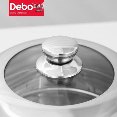 Двухъярусная пароварка и суповая кастрюля из нержавеющей стали Debo