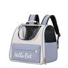 Large Capacity Pet Backpack Collapsible Cat Carrying Bag Portable Cat Carrier Bags  Outdoor Travel