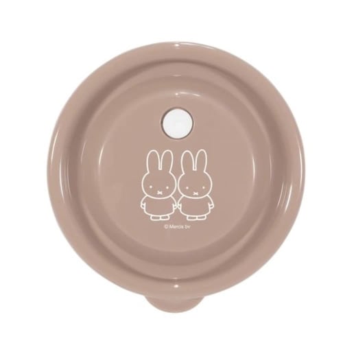 Kutsuwa Miffy Face Ladies Lunch Series Round Case (Set of 2) MF753 Made in Japan