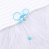 6Pcs Metal Beadable Keychain Bars Beading Key Chain Bar Blanks For Beads Pendant Jewelry Charms Lanyard Diy Crafts Gift