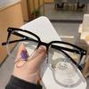 Light Frame Anti Blue Glasses Transparent Black Optical Glasse Women Men Square Eyewear Blocking Eyeglasse Spectacle Eyeglasses
