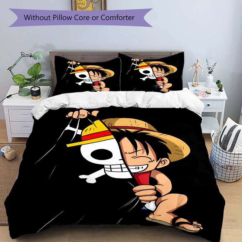 3pcs One Piece Cover Set, 1 Cover + 2 Pillowcases (No Insert), Bedding for All Seasons, Bedding,Bedroom Decor yy250922006