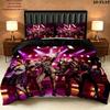Six Pattern Bedding Quilt Set Quilt Cover Pillowcase Home Birthday Gift(1 * duvet cover + 2 * pillowcase, without core)