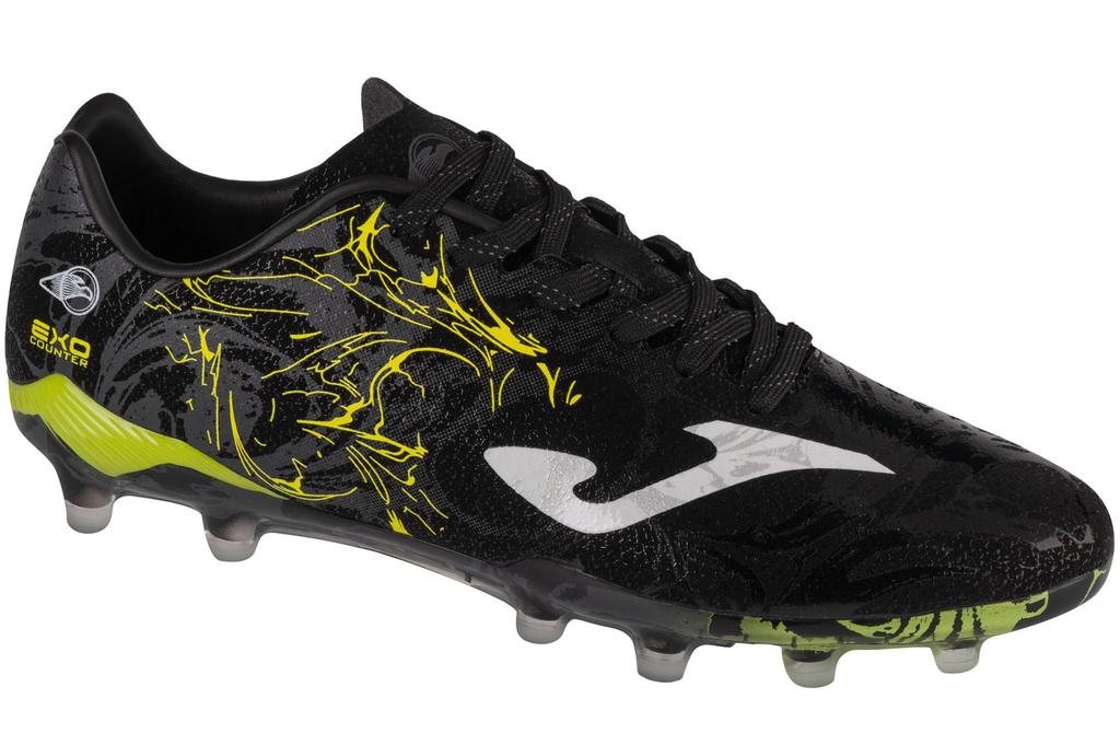 Joma Super Copa 24 SUPW FG, Mens Black Football Cleats