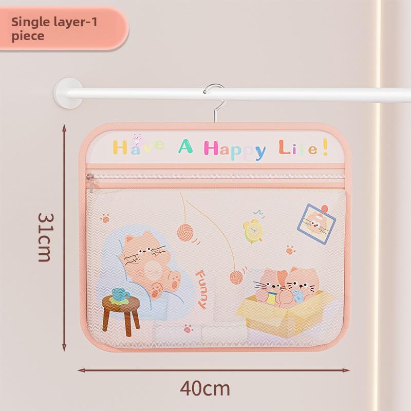 Многослойный подвесной органайзер для хранения носков, нижнего белья, дверь шкафа